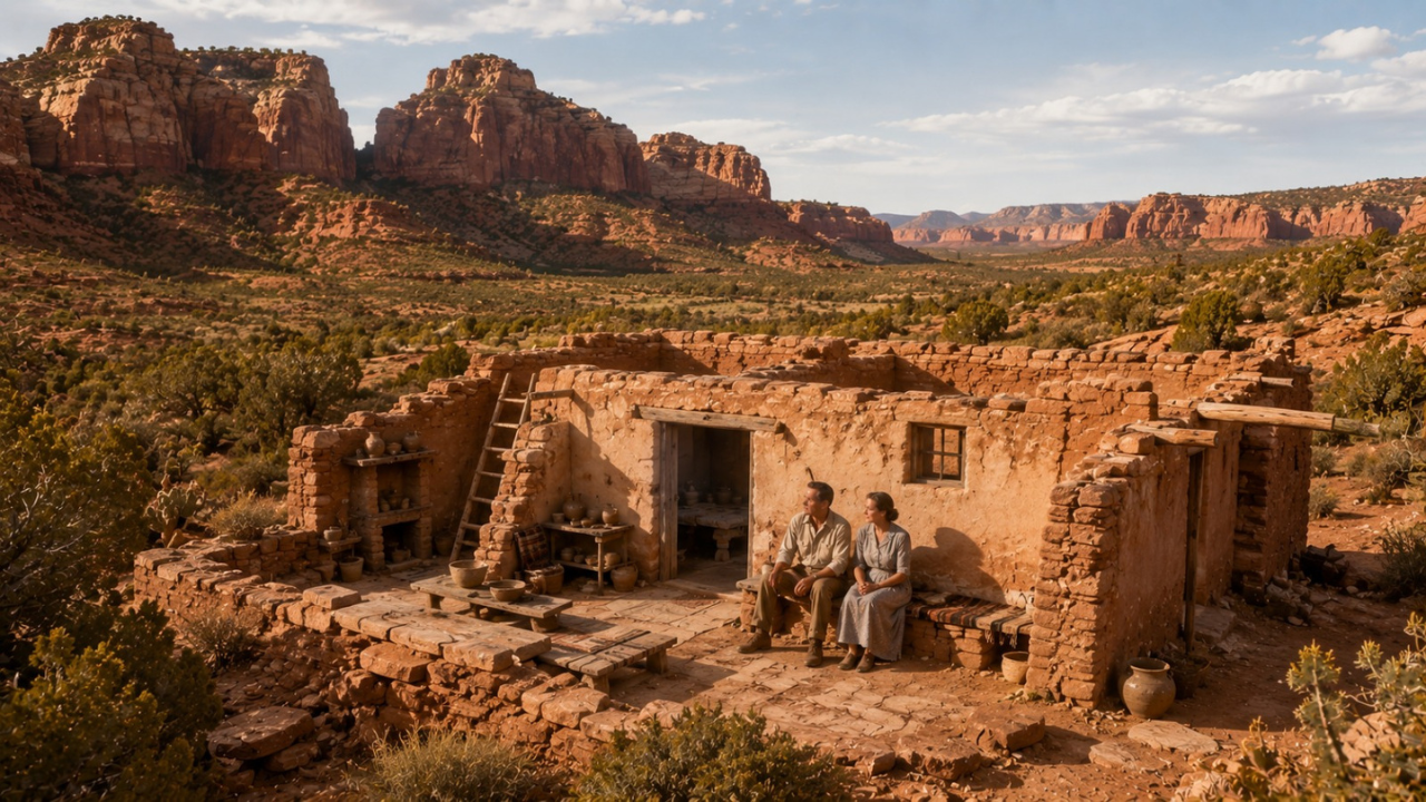 The Brewers’ unusual home in a remote national monument<br>