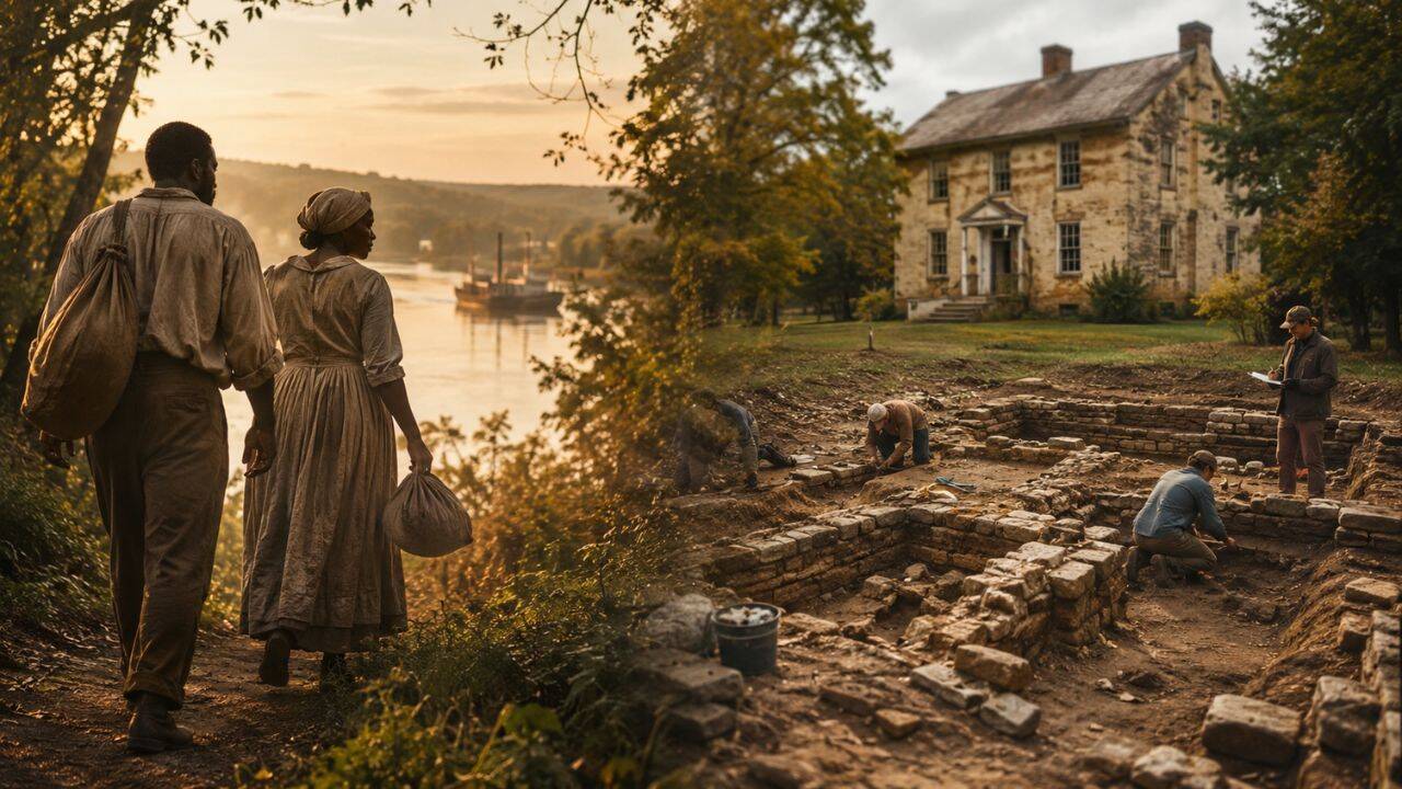 In 1831, the Blackburns fled slavery; 154 years later, their home was found