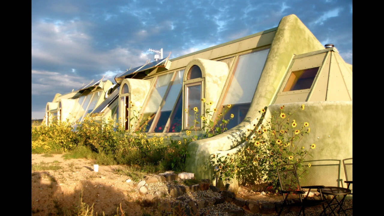Kansas couple builds tornado-resistant home from tyres, cans and boxes