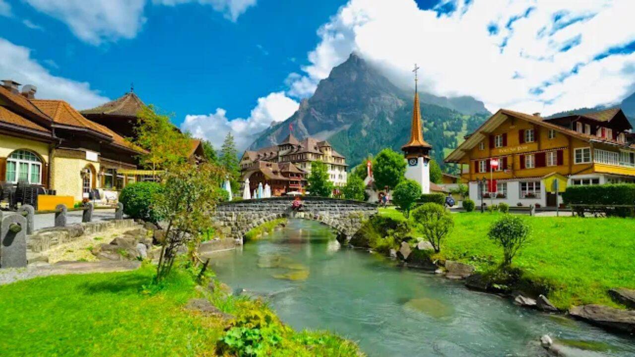 1,300 Swiss villagers face danger as thawing glaciers loosen a massive Alpine rock