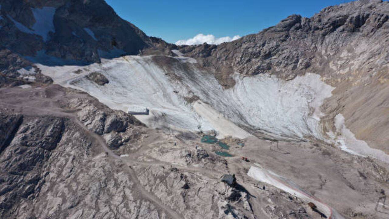 Thawing glaciers
