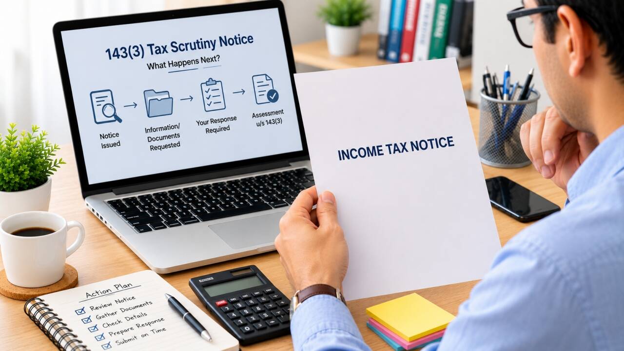 Received income tax notice under Section 143(3)? What is faceless assessment & how you should respond