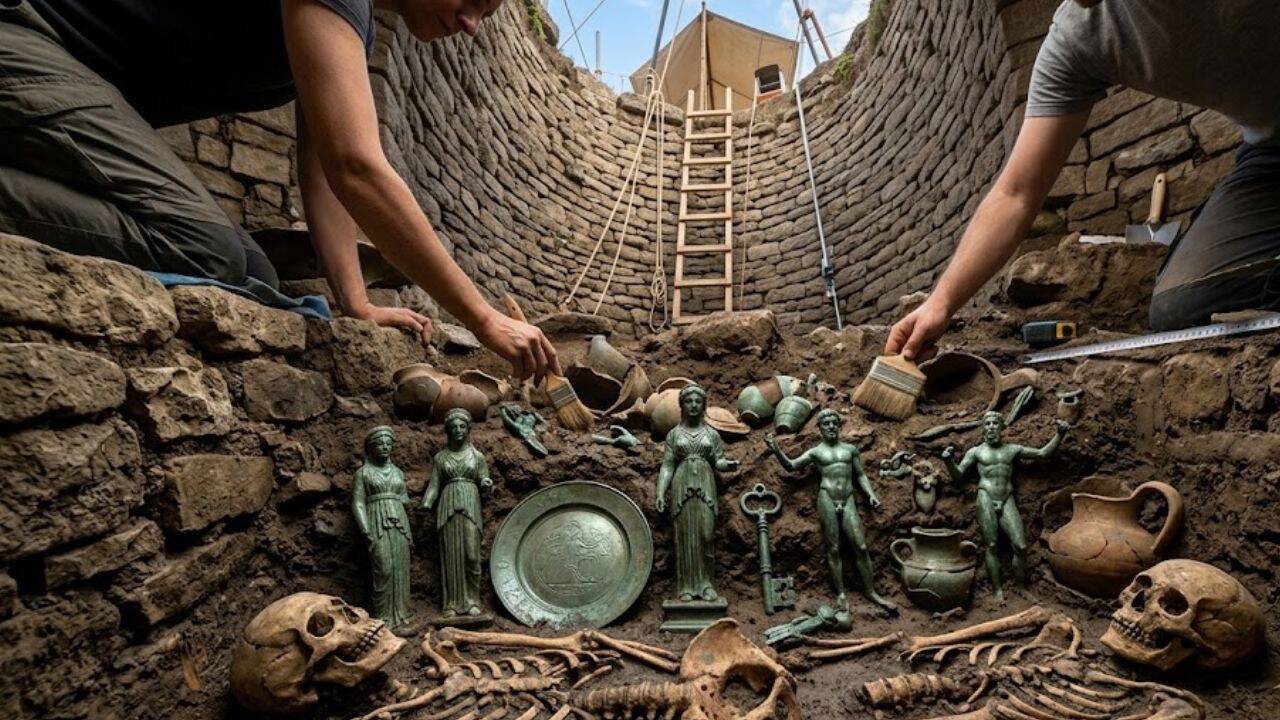 Bronze offerings found in a sacred well reveal Kainua’s earliest religious traditions<br>