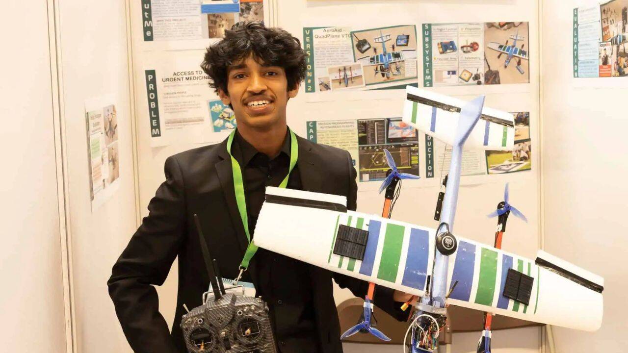 Meet Kanav Jain: Scottish student who built a low-cost autonomous aircraft to deliver medicines to remote communities