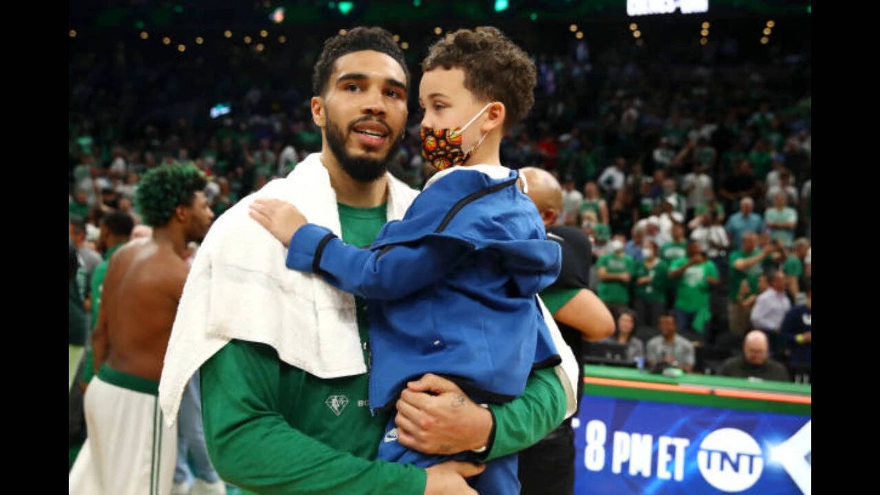 "He was always there for me": Jayson Tatum's son, his source of strength