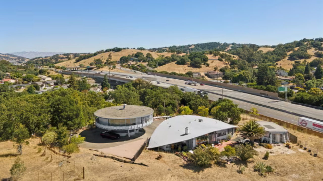 In 1963, a California builder made a house that rotates 320 degrees using two washing-machine motors