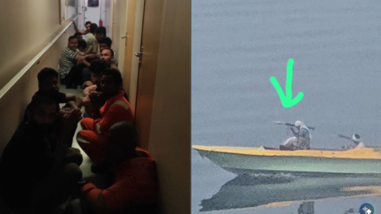 Video reveals attack on Indian seafarers in Hormuz; union urges naval protection