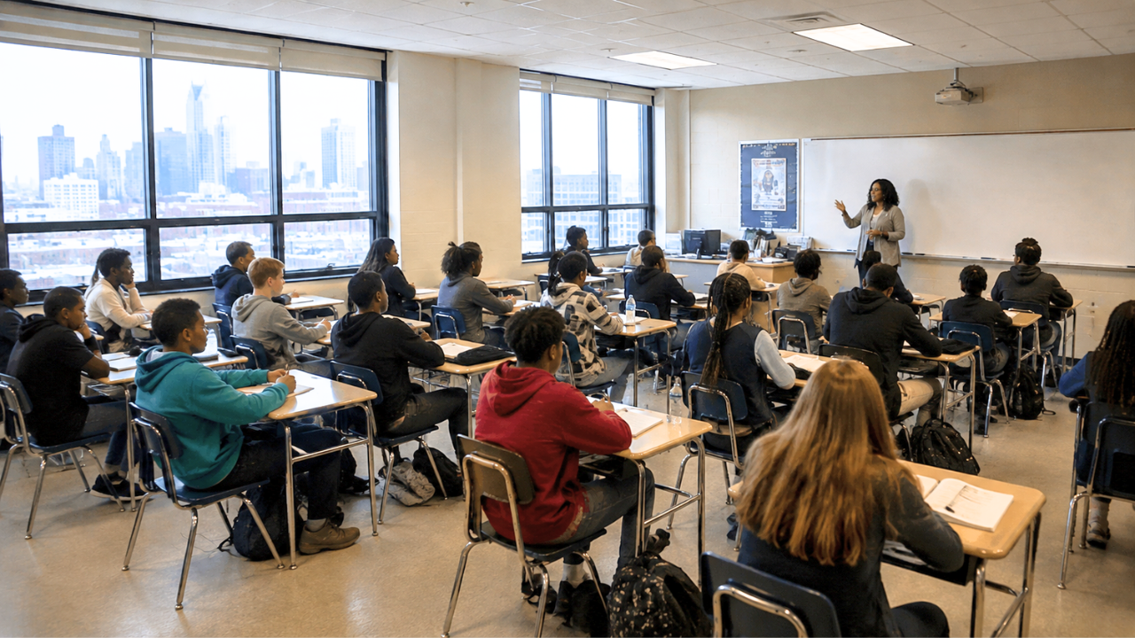 Detroit school students can earn $100 every week just by attending all their classes
