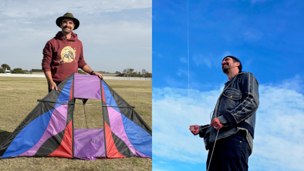 Meet Angus Johnstone, Australian teacher who flew a kite for 26 hours for charity