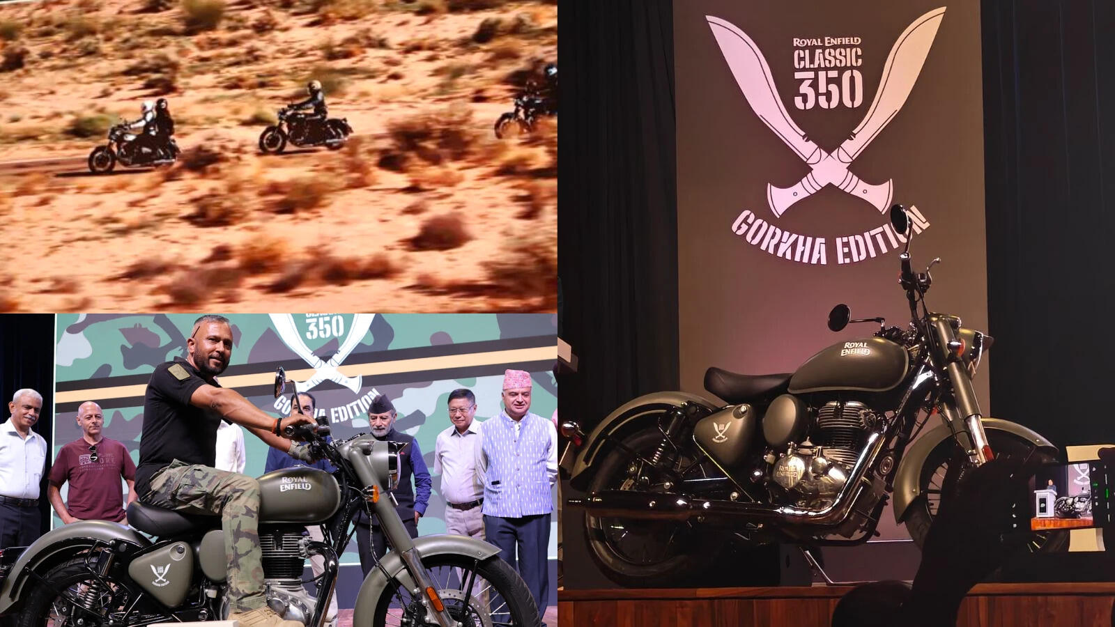 Royal Enfield launches special Classic 350 edition honoring the Gorkha regiment
