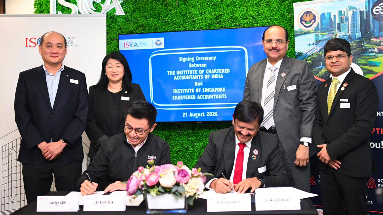 ICAI, Singapore accounting body ISCA discuss Chartered Accountant mobility and AI readiness