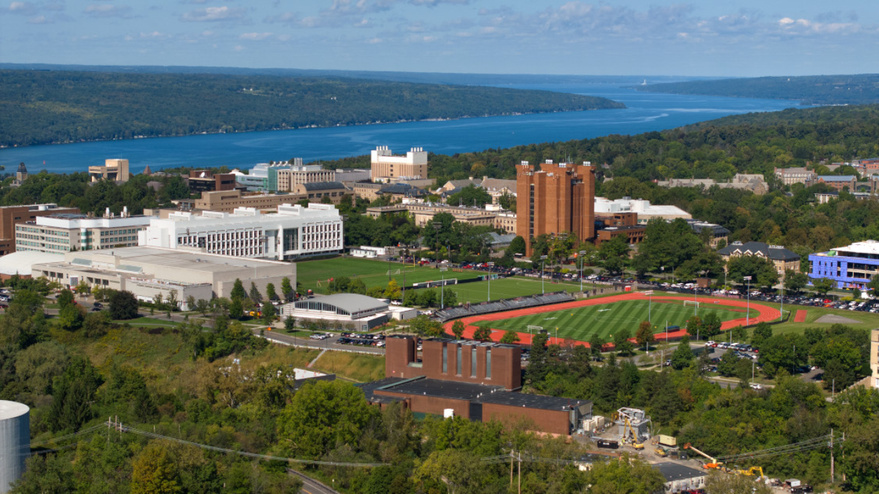 In 2000, Cornell began pulling water from 250 feet below Cayuga Lake to cool its campus; now its energy use has been reduced by 85%