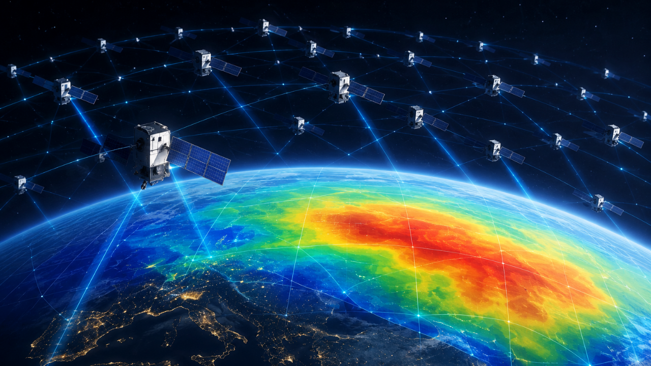Scientists realised 1,200 Starlink satellites could double as a giant scanner for Earth’s atmosphere