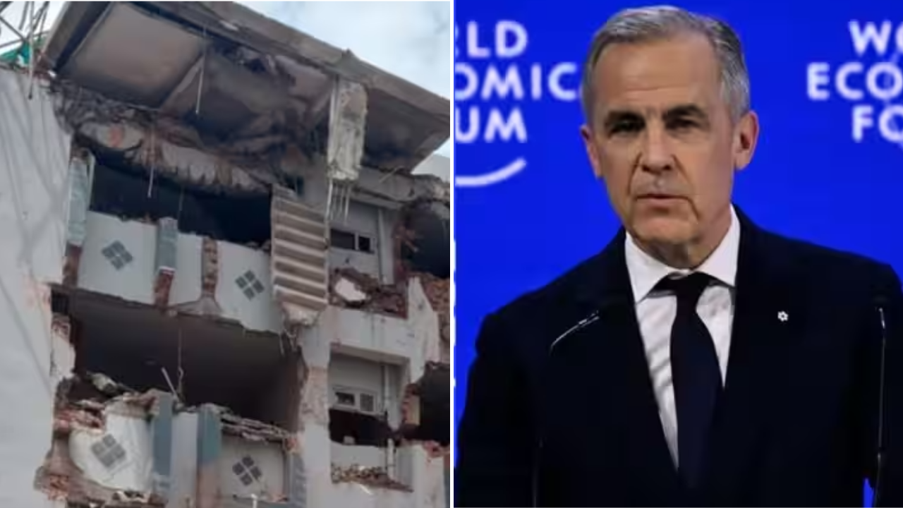 Evening news wrap: Two dead after building collapses in Hyderabad; Canada suspends trade talks with US, and more