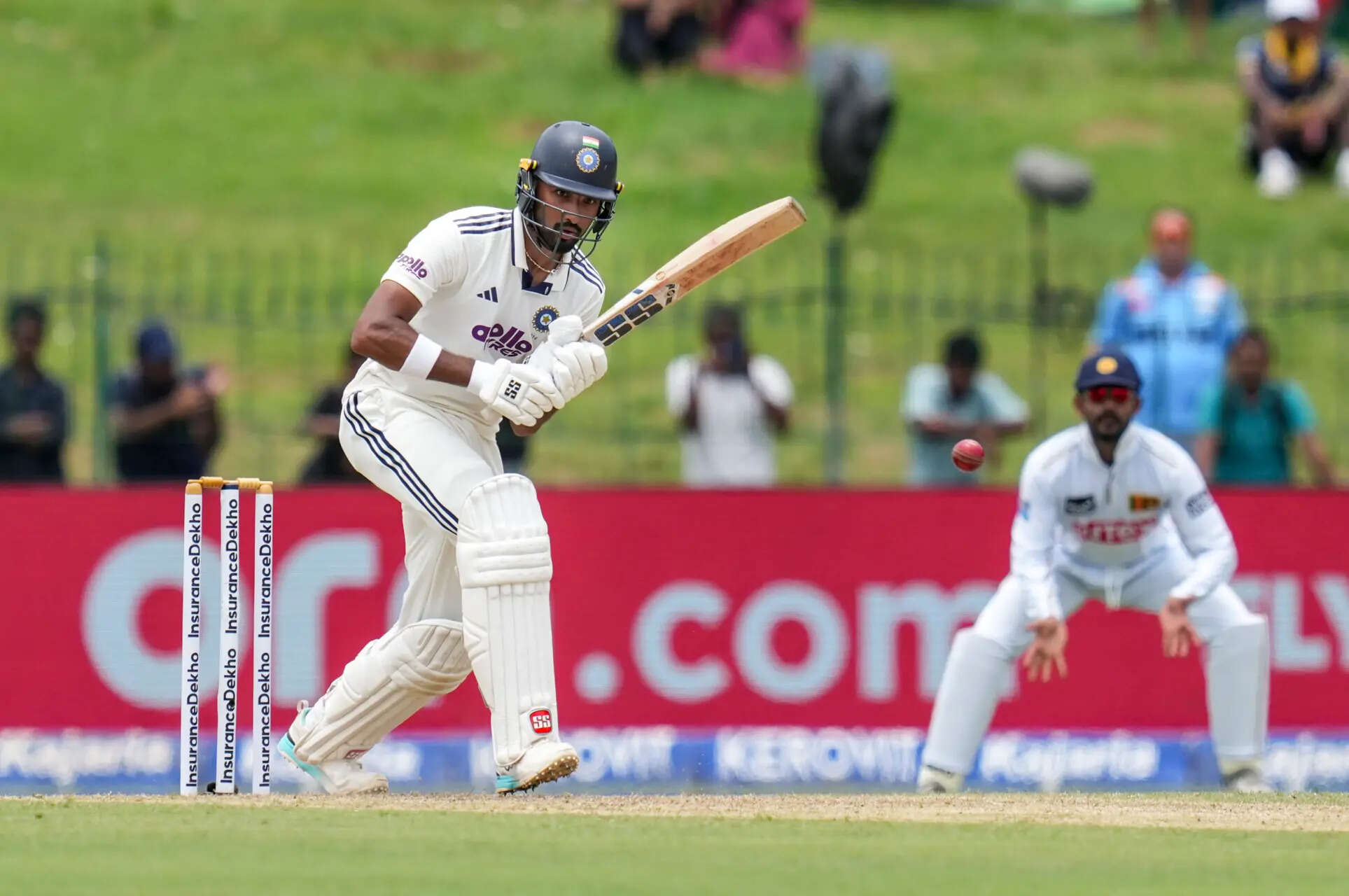 IND vs SL 2nd Test: Shubman Gill and Devdutt Padikkal steady India's innings