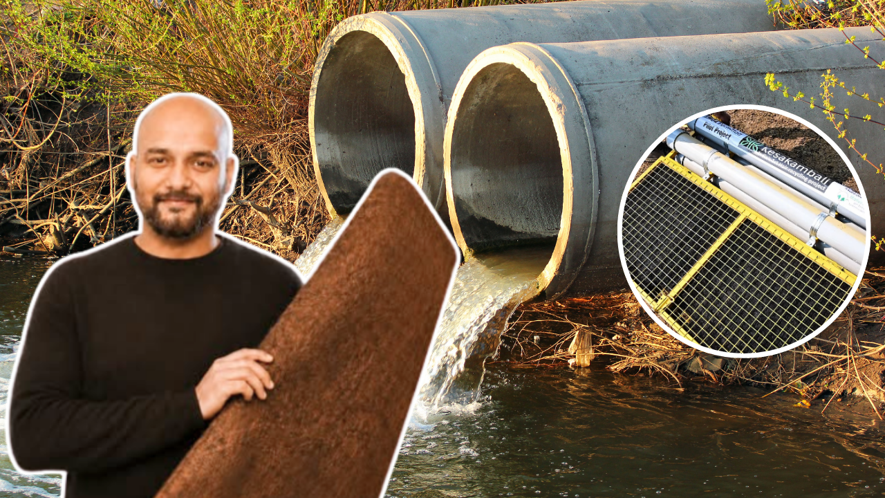 Gurugram founder turns salon hair waste into mats that clean polluted water