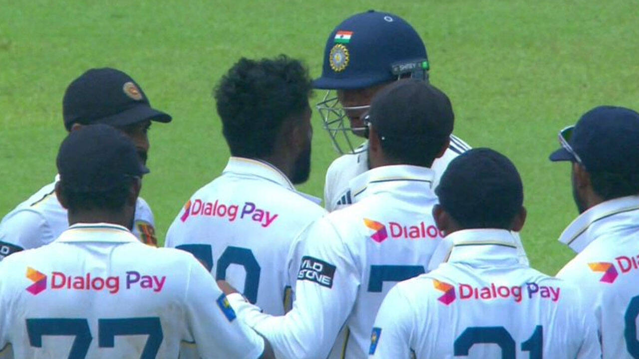 Ugly scenes! Jaiswal, Fernando clash after heated send-off in Colombo - Watch