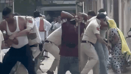 Delhi cops attacked with bricks, sticks, chilli powder during patrol; teen held