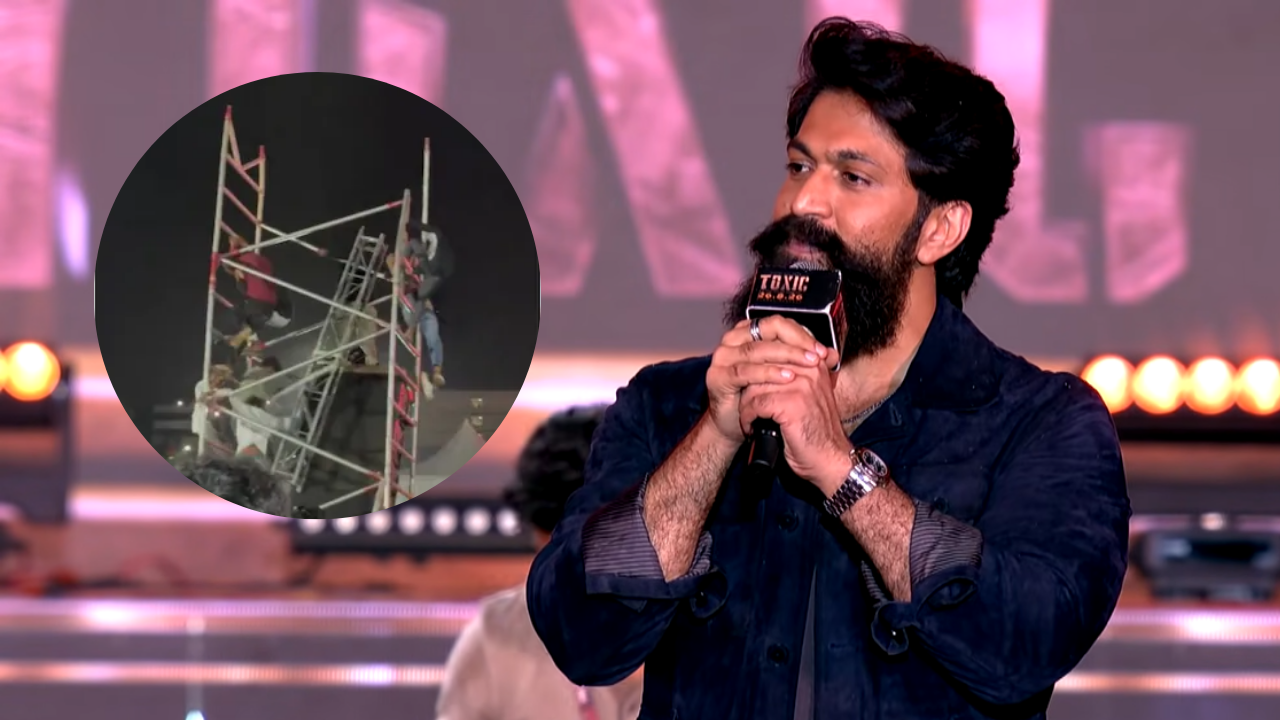 Four injured at Yash’s ‘Toxic’ event in Hyderabad; case filed