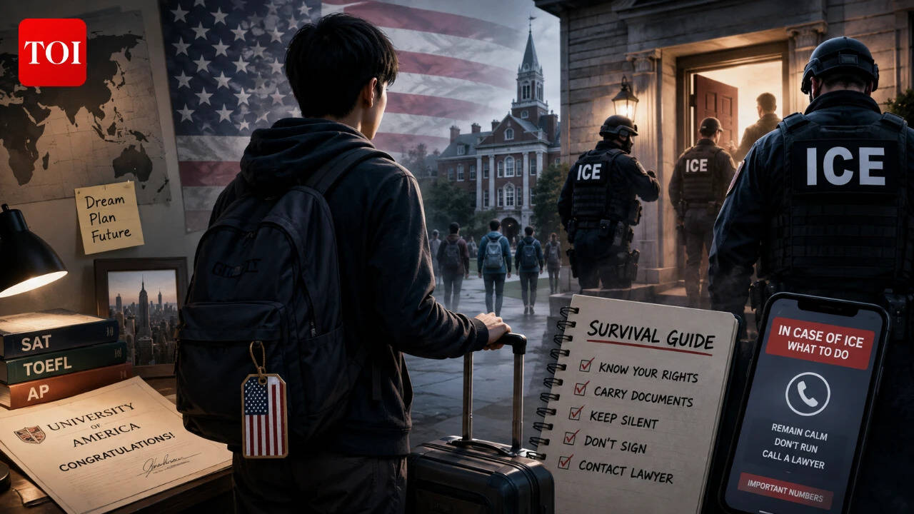 Raids & kidnapping drills: How Chinese students are prepping for Trump's US