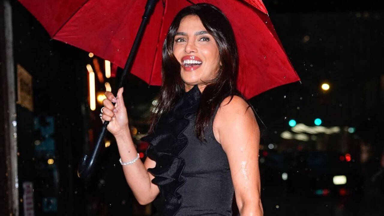 Priyanka Chopra stuns in a black maxi dress worth Rs 14 lakh at 'The Cycle Of Love' premiere in New York