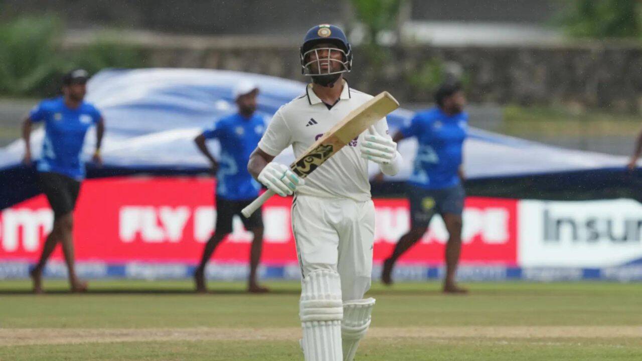 IND v SL, 2nd Test: Dhruv Jurel nears century in Colombo; rain stops play