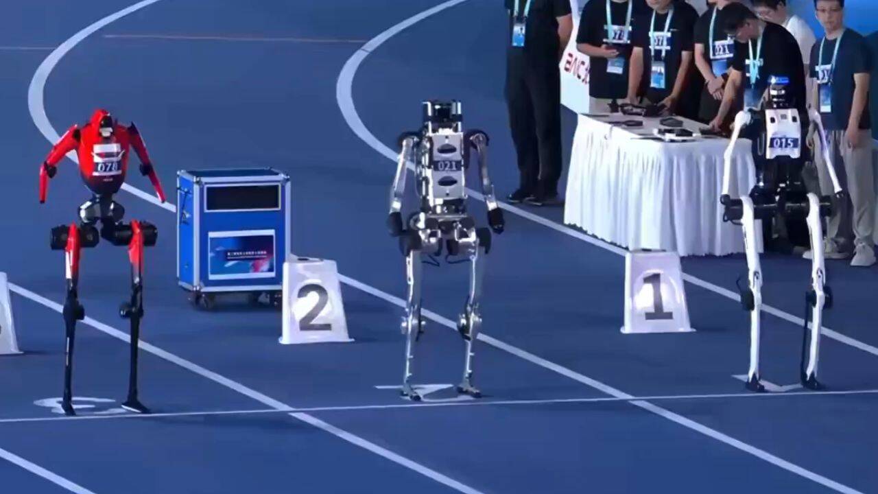 Chinese humanoid robots beat Usain Bolt’s 100m record and human high-jump record: Are humans losing?