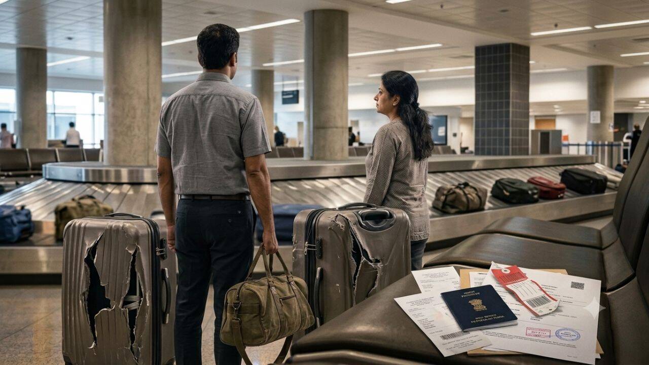 Bags ripped open, belongings missing: American Airlines told to pay Rs 3.61 lakh