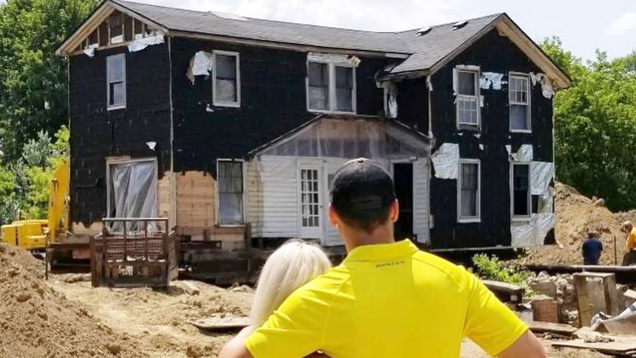 Michigan couple bought 160-year-old farmhouse for $26K, spent $320K rebuilding it without experience