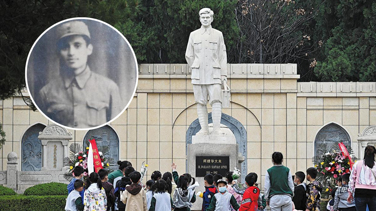 Largely forgotten in India, honoured in China: The story of Dr Dwarkanath Kotnis