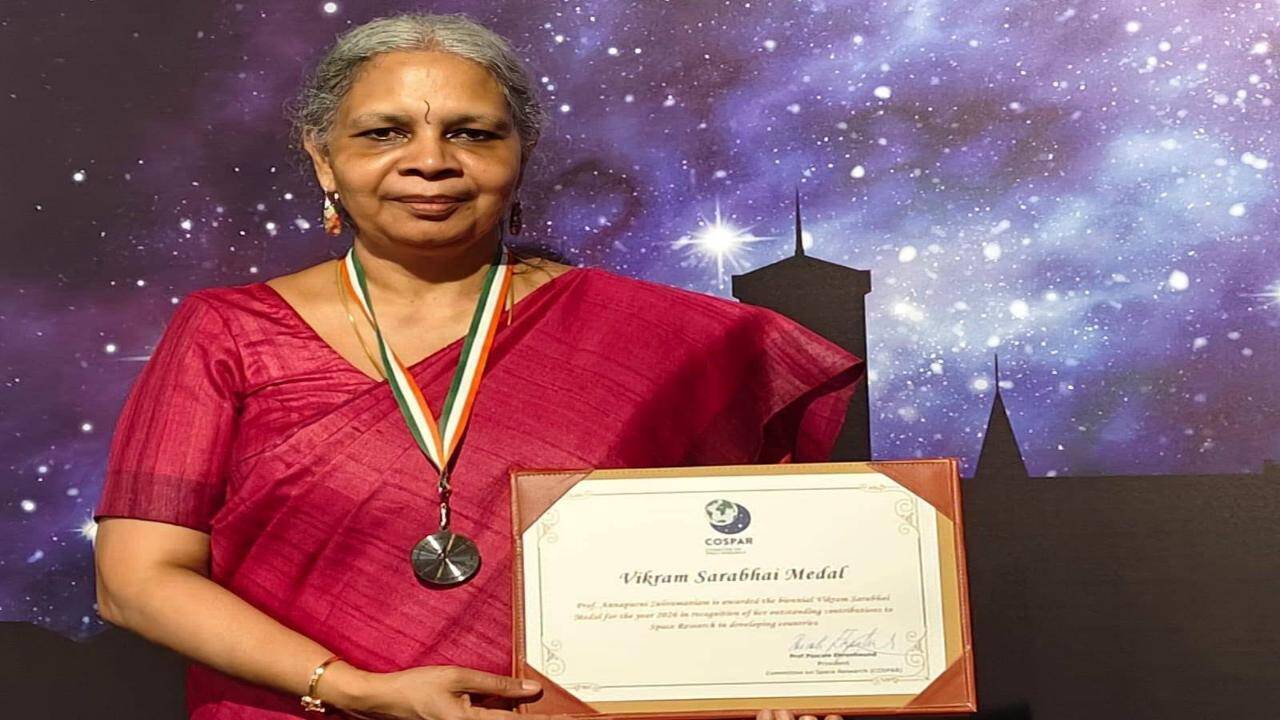 Meet Annapurni Subramaniam, the first Indian woman to win the COSPAR Vikram Sarabhai Medal