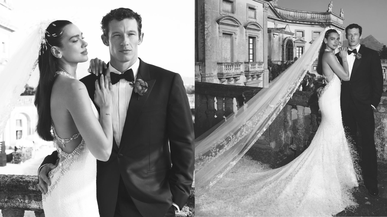 Dua Lipa talks about the Sicily wedding with Callum Turner