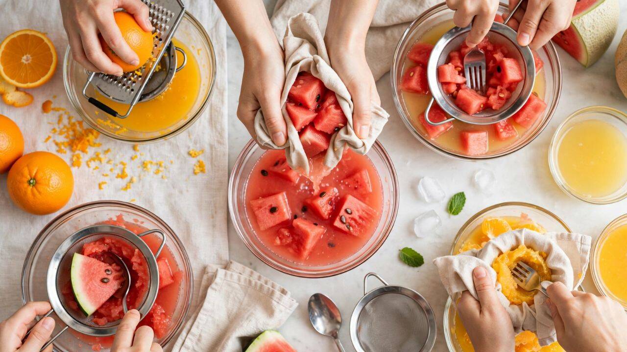 How to make juice without a mixer: 5 simple alternatives using everyday kitchen items