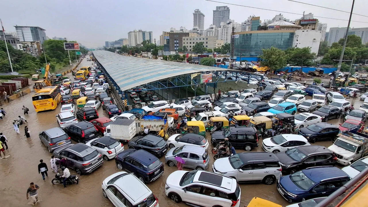 Taxpayers in waist-deep water: Gurgaon's annual infrastructure betrayal