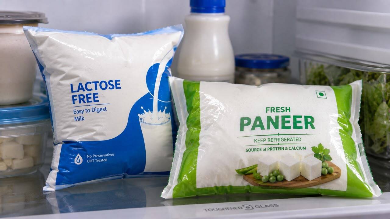 Puffed Dairy Packet Warning: Swollen packs signal spoilage; avoid eating them