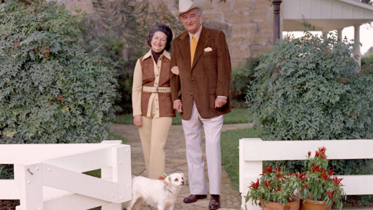 In 1972, Lyndon Johnson gave away Texas White House, but his wife continued living there until 2007