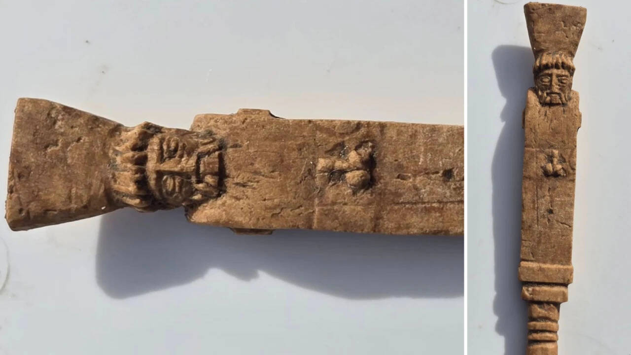 A 2,500-year-old animal bone found in Sicily reveals how ancient people wrote on clay