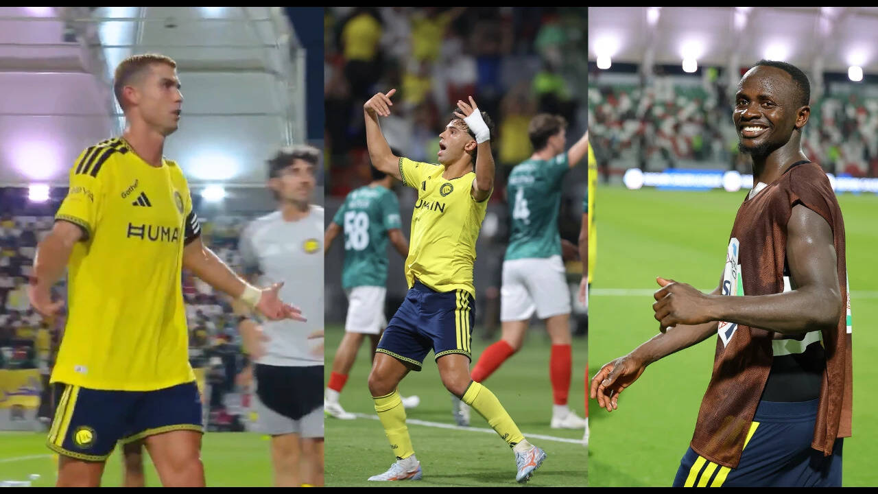 Watch: Al Nassr complete INCREDIBLE 3-2 comeback after Ronaldo and keeper sent off