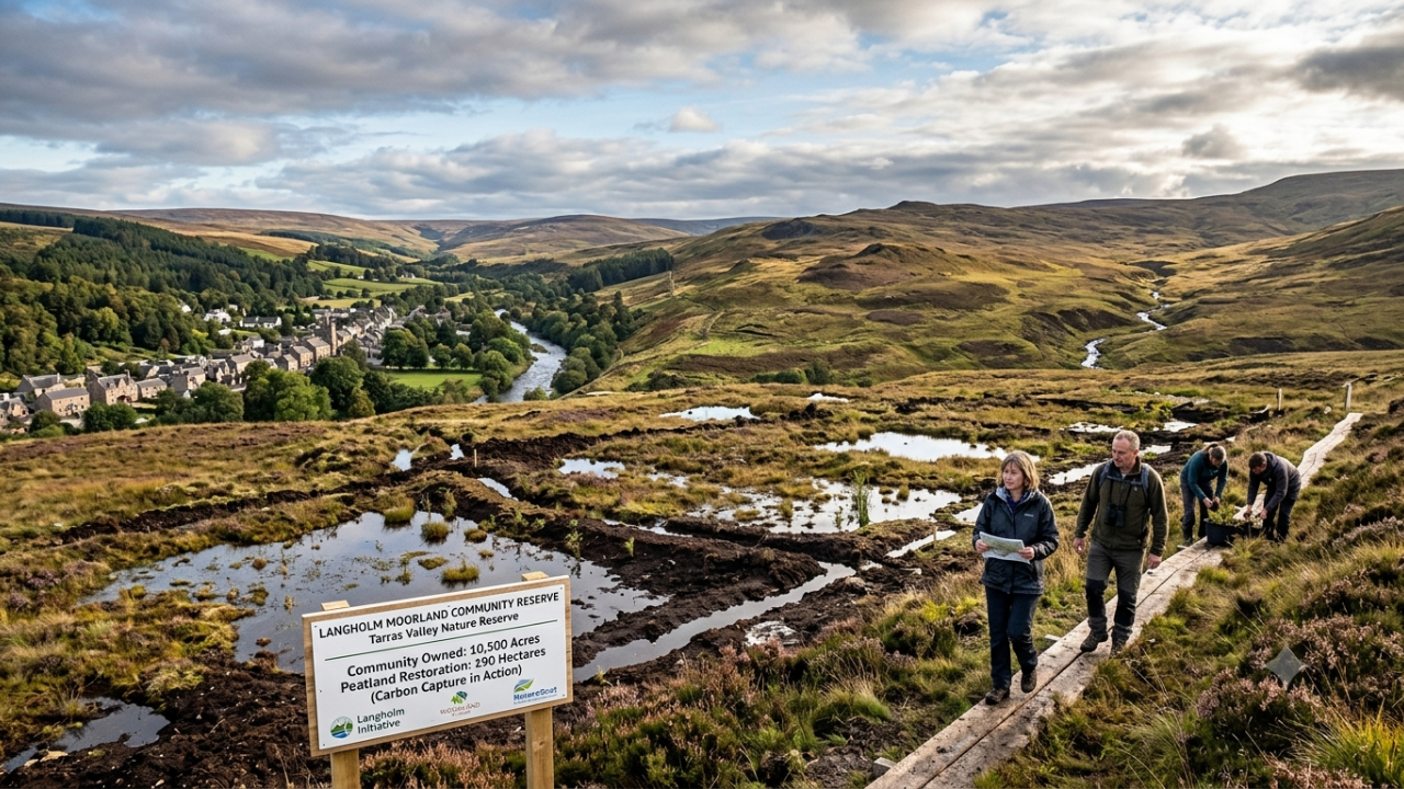Scottish town raises £6 million to create a vast 10,500-acre nature reserve