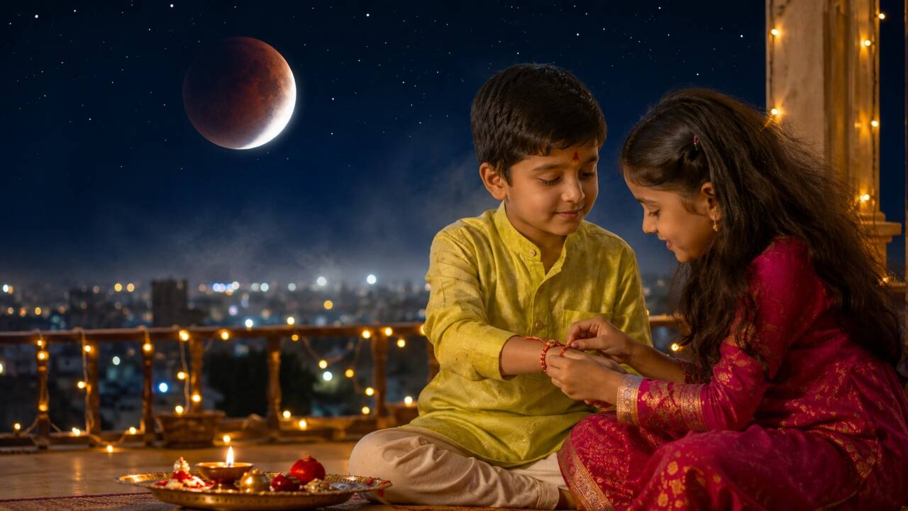 Lunar eclipse on Raksha Bandhan? Sutak not needed for Rakhi in India