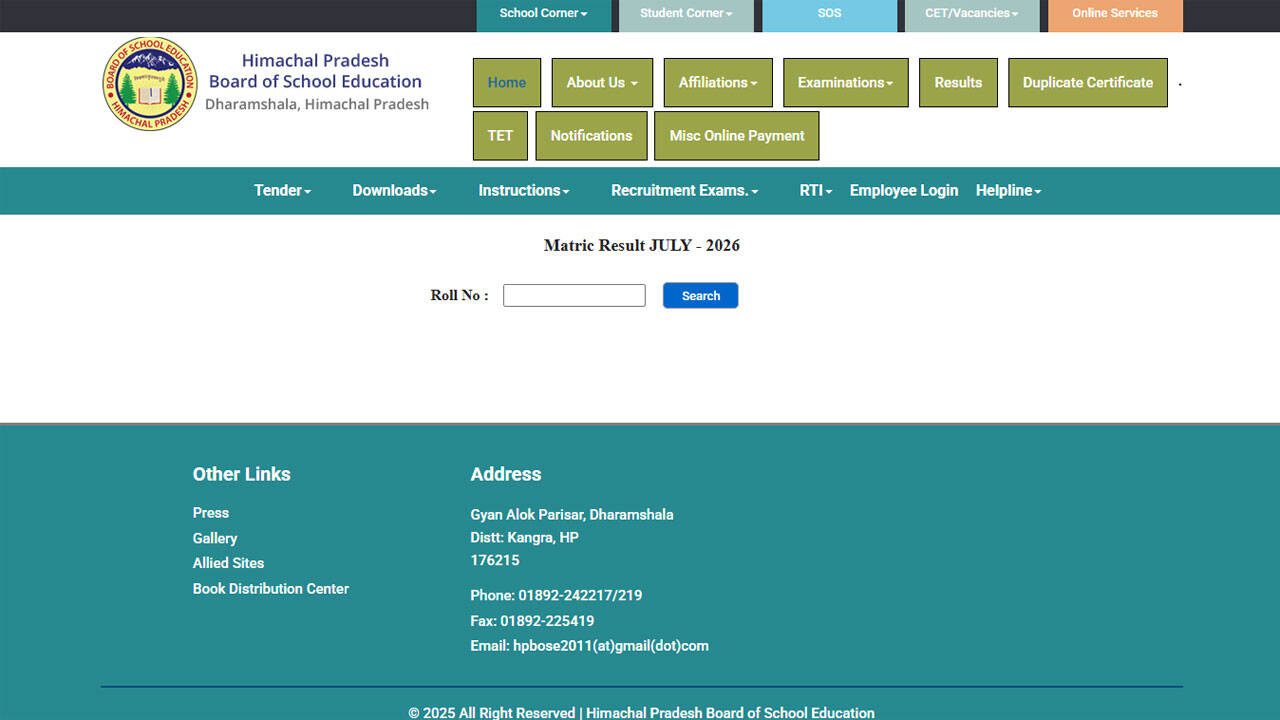 HPBOSE Matric second result 2026: Dual board system takes combined pass rate to 89.54%
