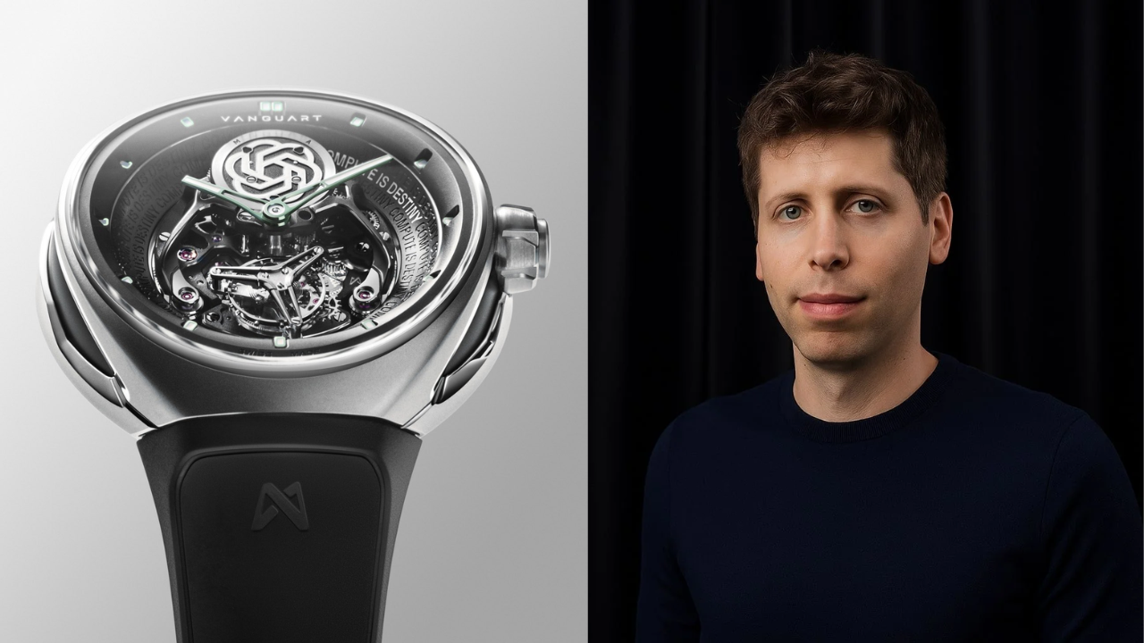 A $1 million watch, only 7 of them, and 3 words Sam Altman wanted engraved inside