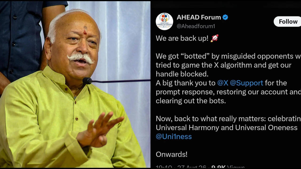 Why The Social Media Storm Around Mohan Bhagwat's Us Visit Matters Right Now