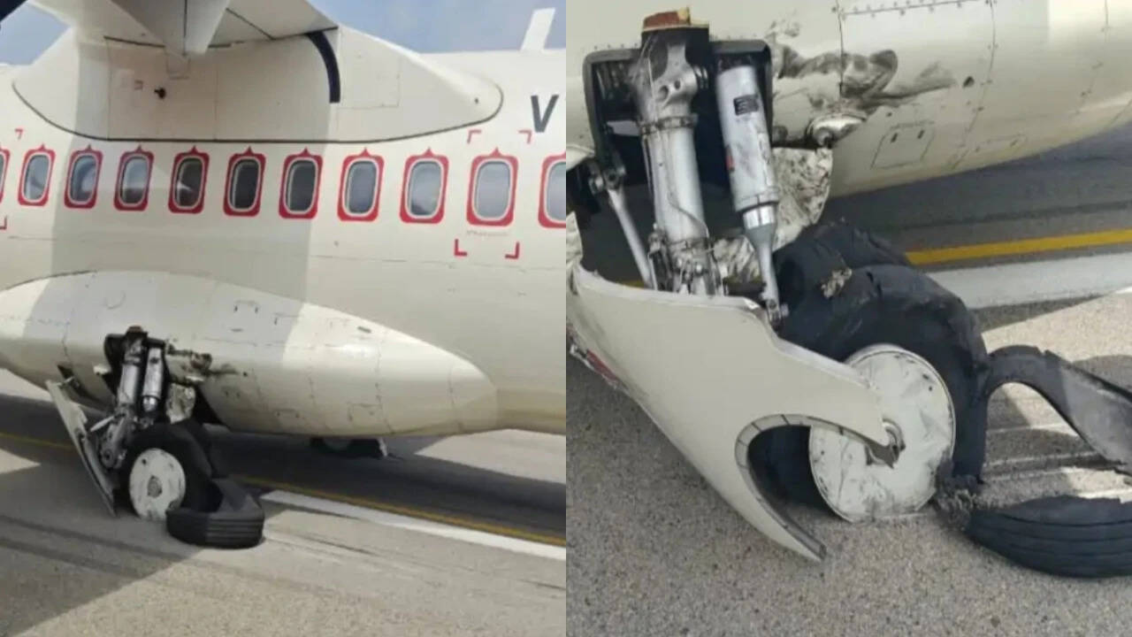Alliance Air flight from Delhi suffers tyre burst while landing in Bilaspur
