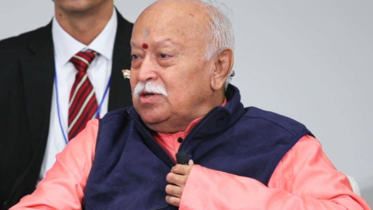 'If any Hindu thinks there should be no Muslims in India, he's not Hindu': RSS chief