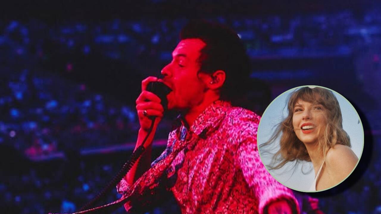 Harry Styles mentions Taylor Swift during a recent concert