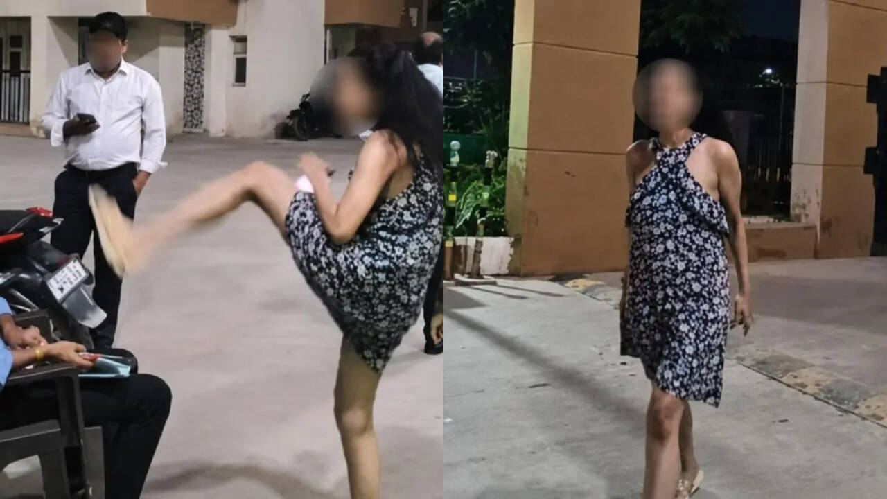 Greater Noida woman goes viral for abusing guards, then says she has ‘no regrets’