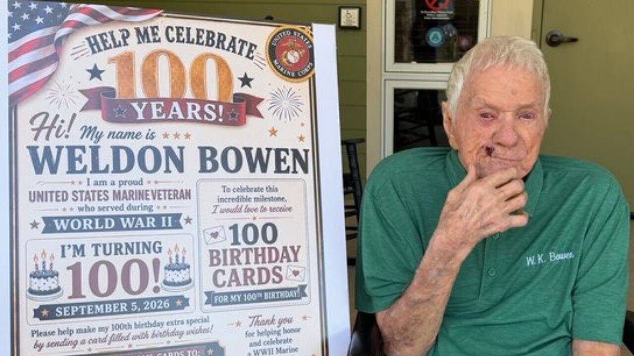 Texas WWII veteran’s remarkable century is being celebrated with a heartfelt tribute