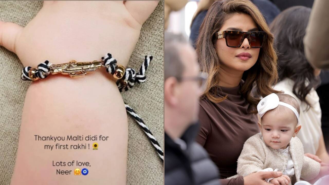 Priyanka Chopra’s daughter bonds with baby Neer