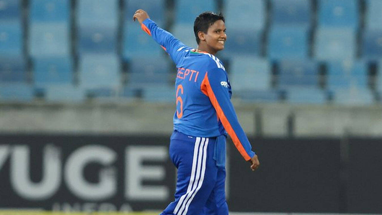 Deepti Sharma scripts history! Stunning 3/0 makes her world’s leading T20I wicket-taker